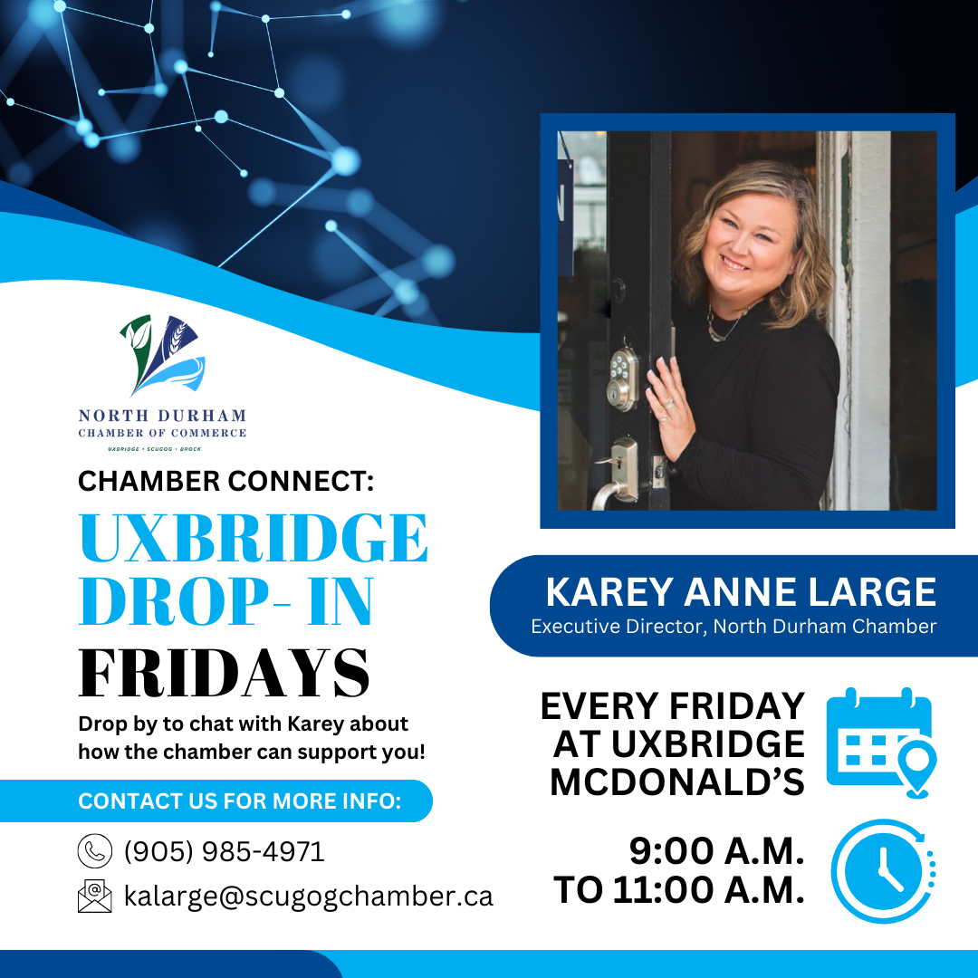 North Durham Chamber of Commerce Flyer with Karey Anne Large