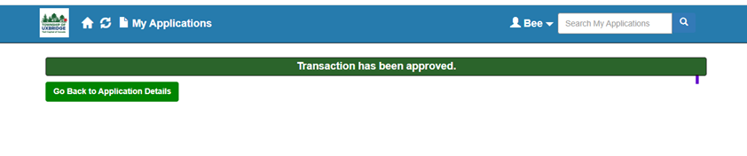 Payment Approved